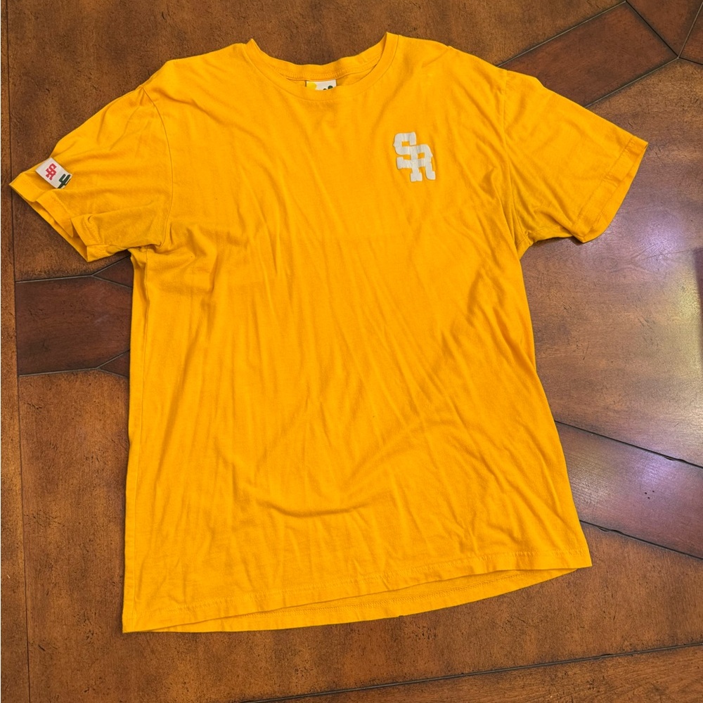 Stevenson Ranch Size Large Gold Men's T-Shirt